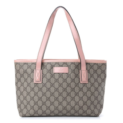 Gucci GG Supreme Monogram Small Joy Tote Pink 1 of 9