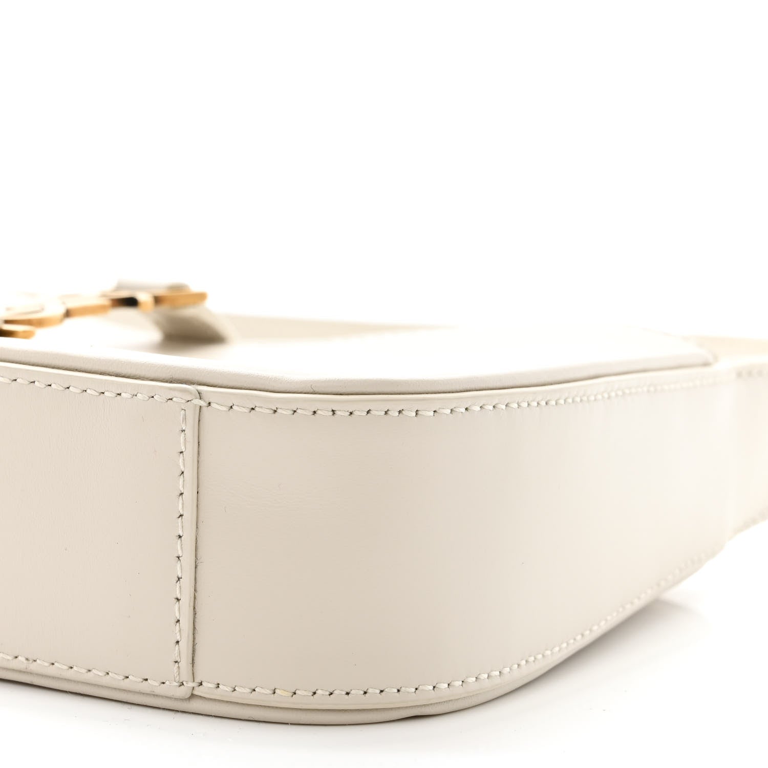Saint Laurent Smooth Calfskin Le 5 A 7 Mini Hobo Crema Soft 11 of 12