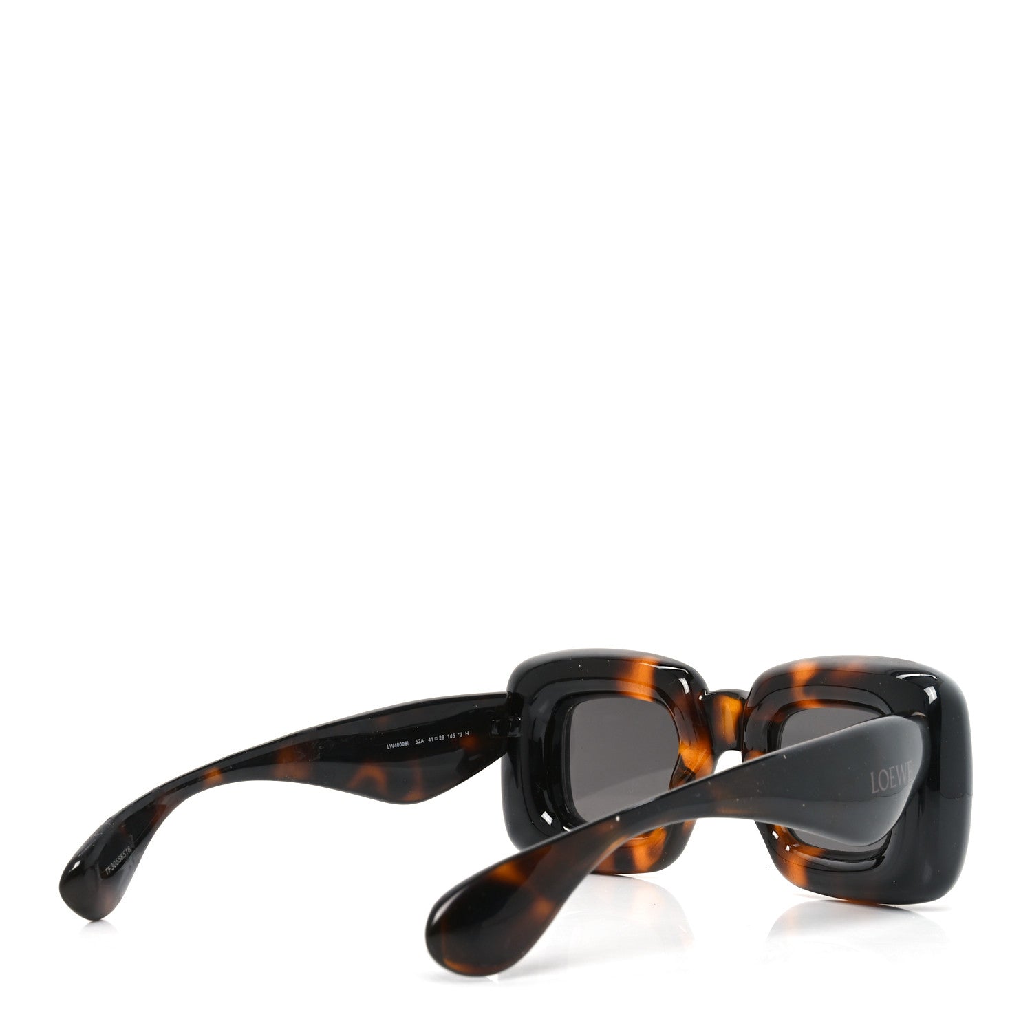 Loewe Acetate Inflated LW400981 Square Sunglasses Tortoise 1785675