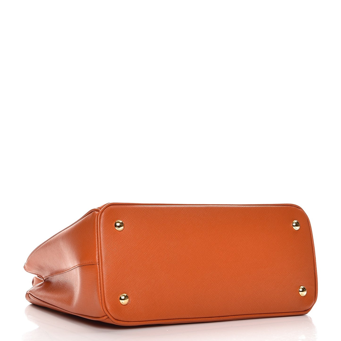 Saffiano Lux Medium Tote Papaya