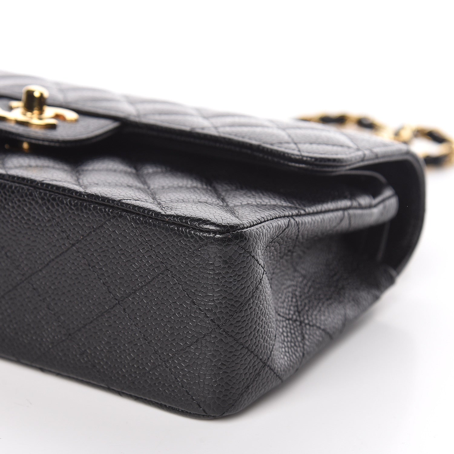 Chanel Caviar Quilted Small Double Flap Black 9 of 13