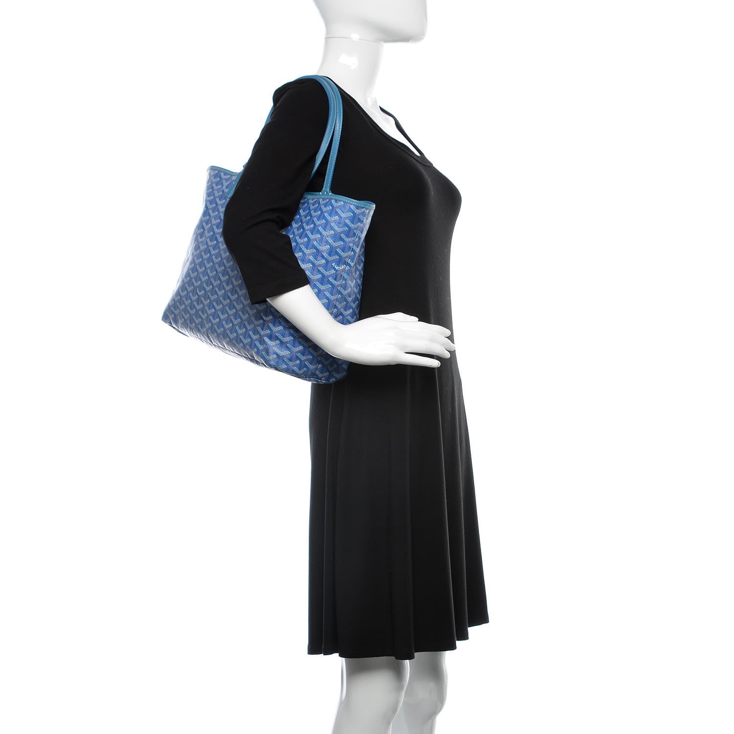 Goyard Goyardine Saint Louis PM Sky Blue 2 of 21