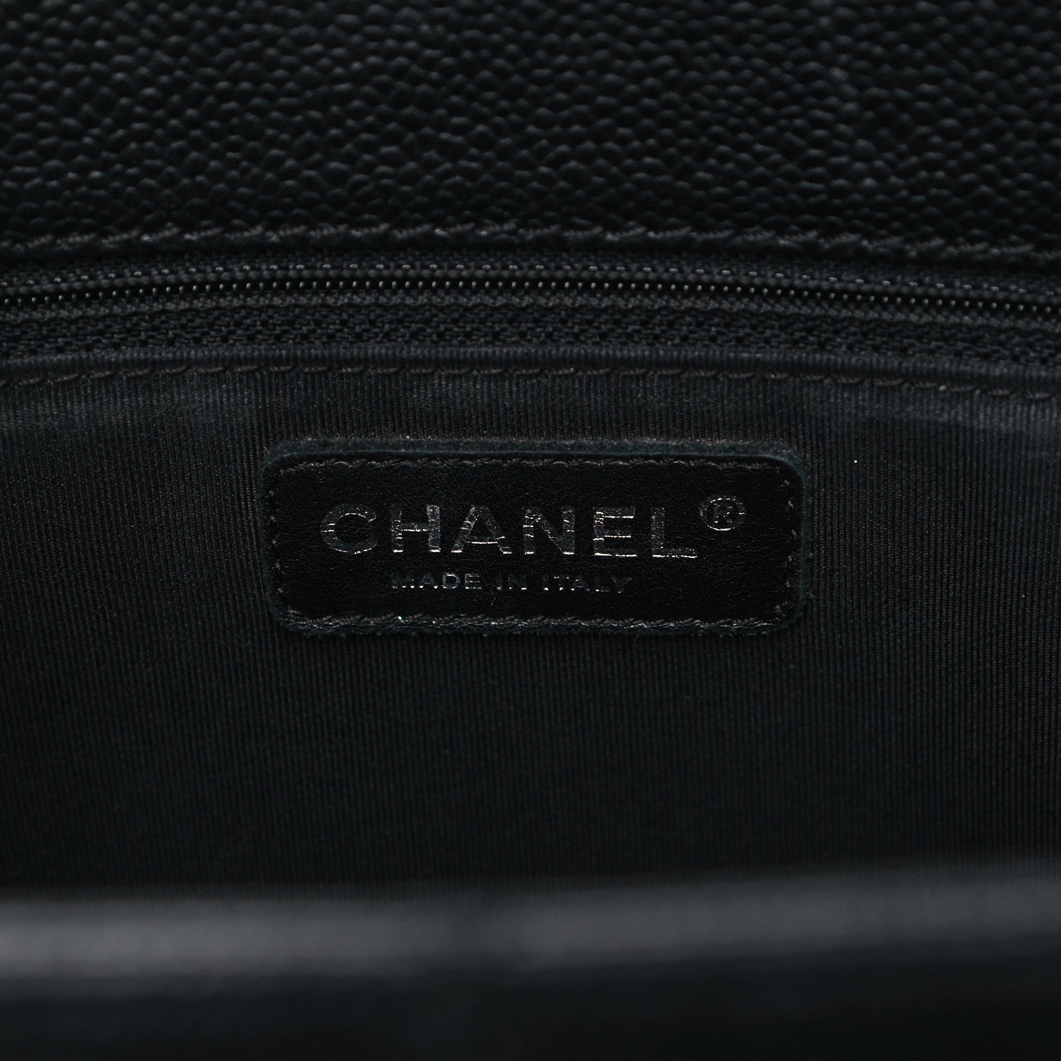 Chanel Caviar Quilted Grand Shopping Tote GST Black 6 of 16