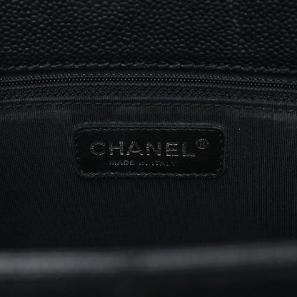 Chanel Caviar Quilted Grand Shopping Tote GST Black 6 of 16