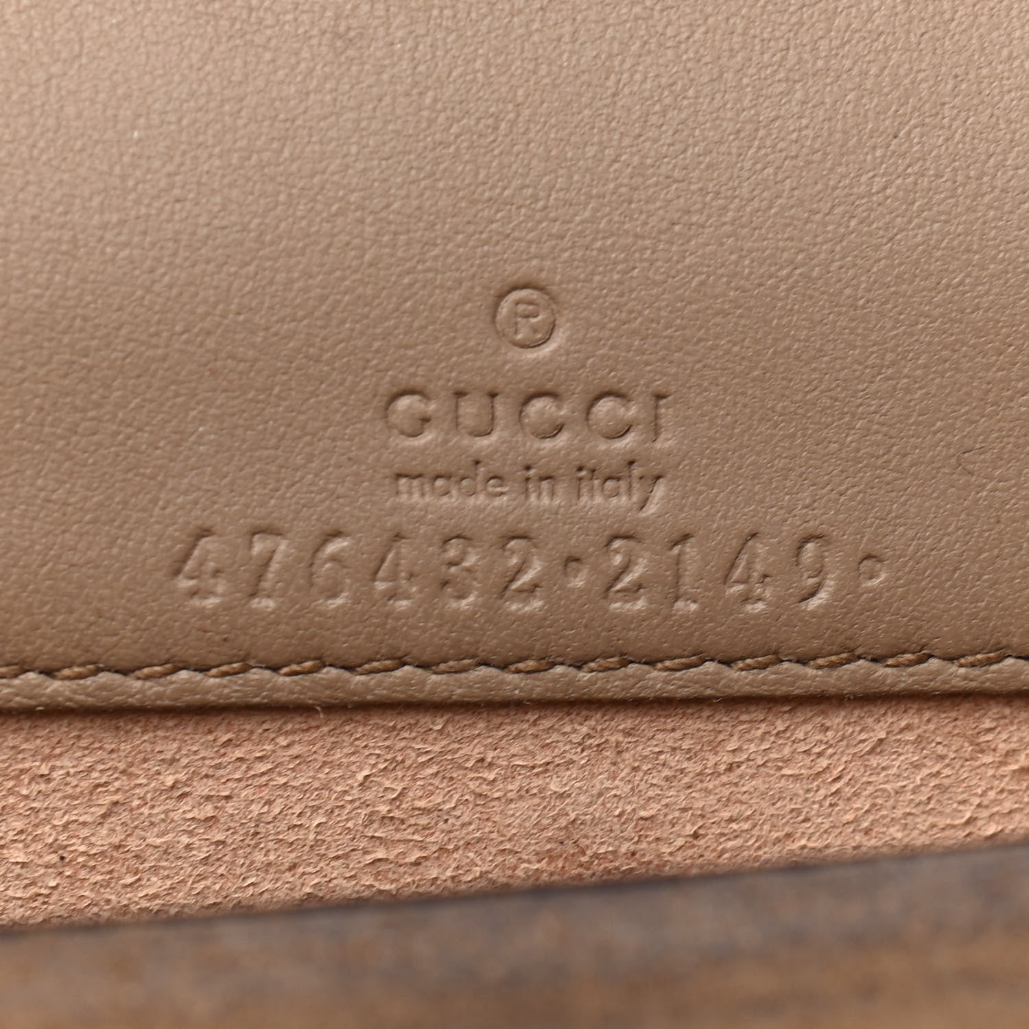 Gucci GG Supreme Monogram Super Mini Dionysus Shoulder Bag Taupe 5 of 7