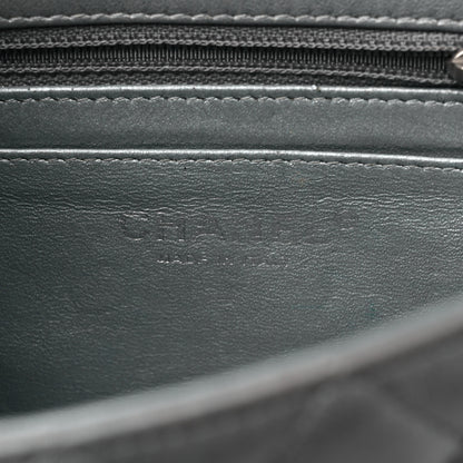 Chanel Metallic Calfskin Quilted Mini Rectangular Flap Ruthenium 6 of 15
