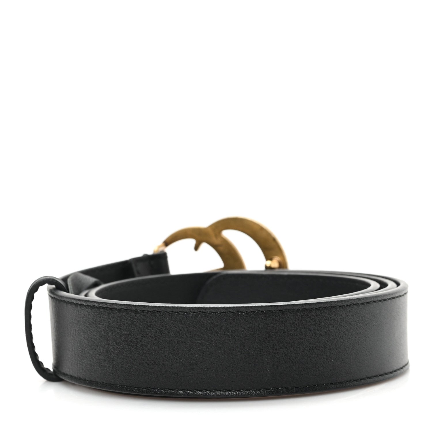Gucci Calfskin Double G 40mm Belt 90 36 Black 2 of 6