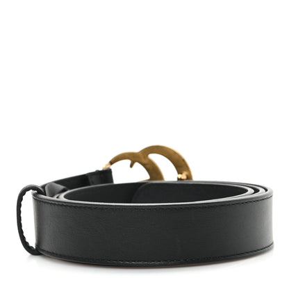 Gucci Calfskin Double G 40mm Belt 90 36 Black 2 of 6