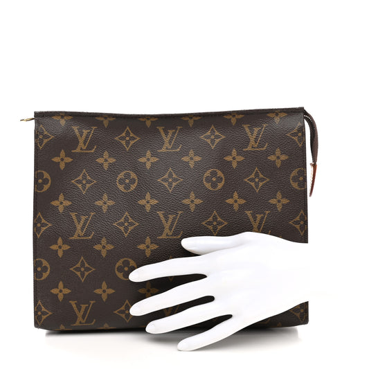 Monogram Toiletry Pouch 26