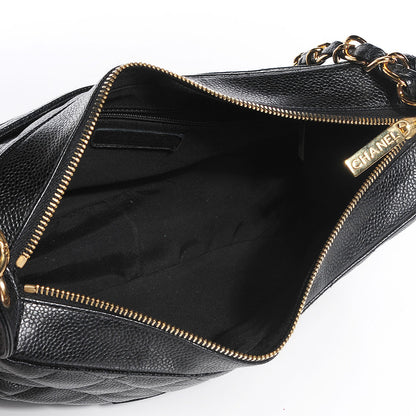 Chanel Caviar Quilted Hobo Black 5 of 8