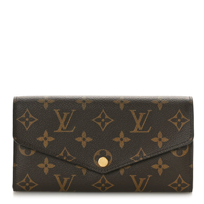 Louis Vuitton Monogram Sarah Wallet NM 1 of 7