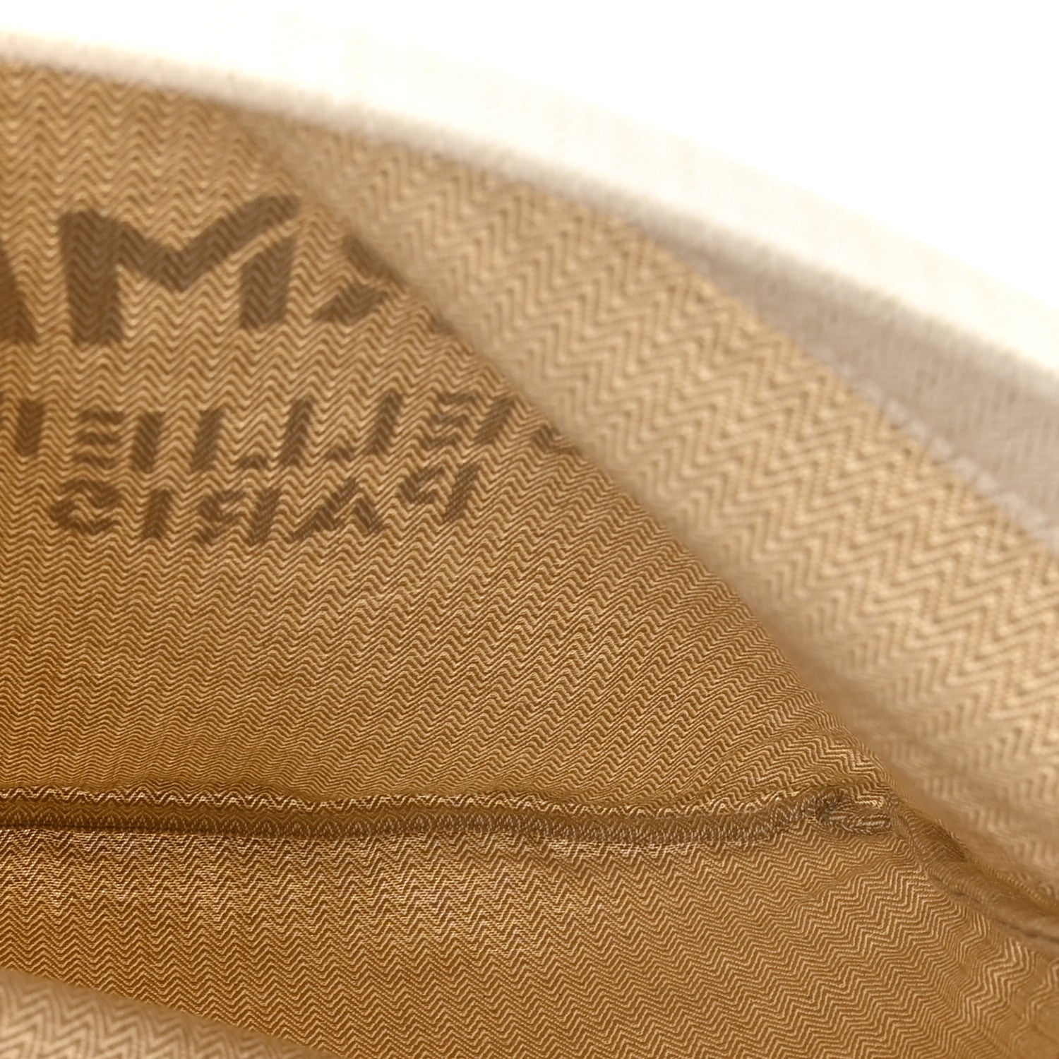Hermes Canvas Swift Aline Grooming Bag Gold 4 of 10