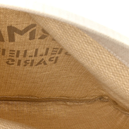 Hermes Canvas Swift Aline Grooming Bag Gold 4 of 10