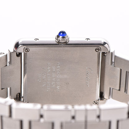 Cartier Stainless Steel 24mm Tank Solo Quartz Watch 4 of 11