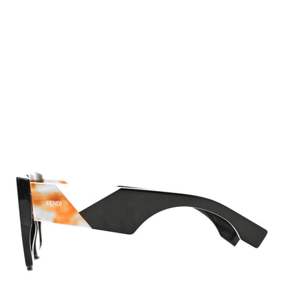Fendi Facets Square Sunglasses FF 0263/S Black 3 of 7