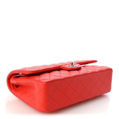 Chanel Lambskin Quilted Medium Double Flap Red 4 of 12