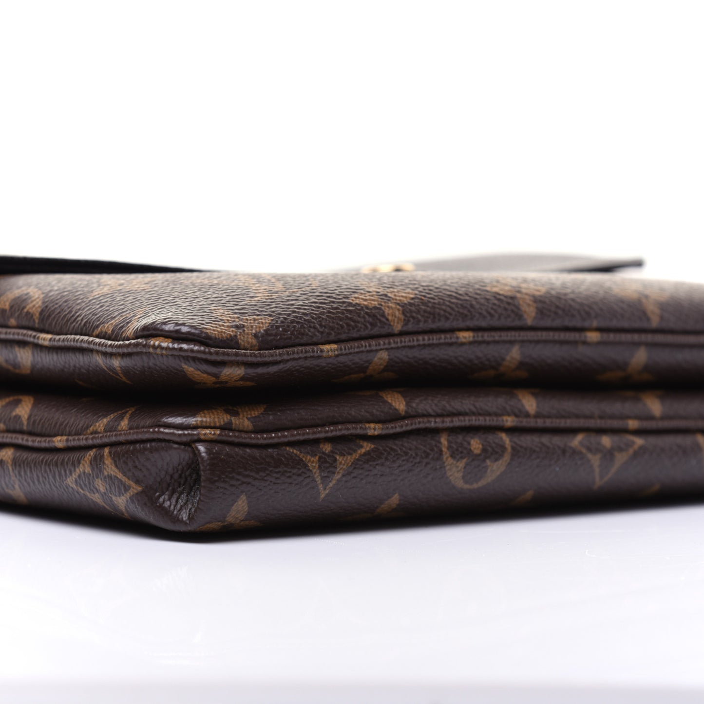 Monogram Twice Pochette Black