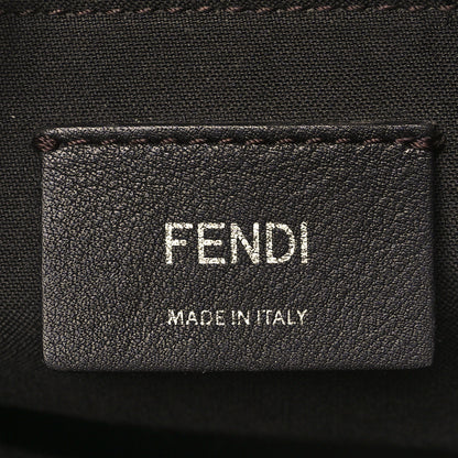 Fendi Vitello Dolce Elaphe Medium By The Way Boston Bag Tortora Multicolor 6 of 9