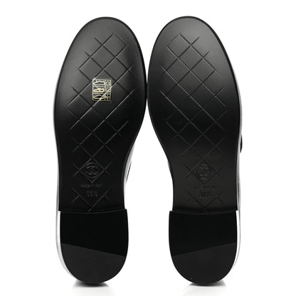 Chanel Lambskin Quilted CC Turnlock Loafers 38.5 Black 5 of 15