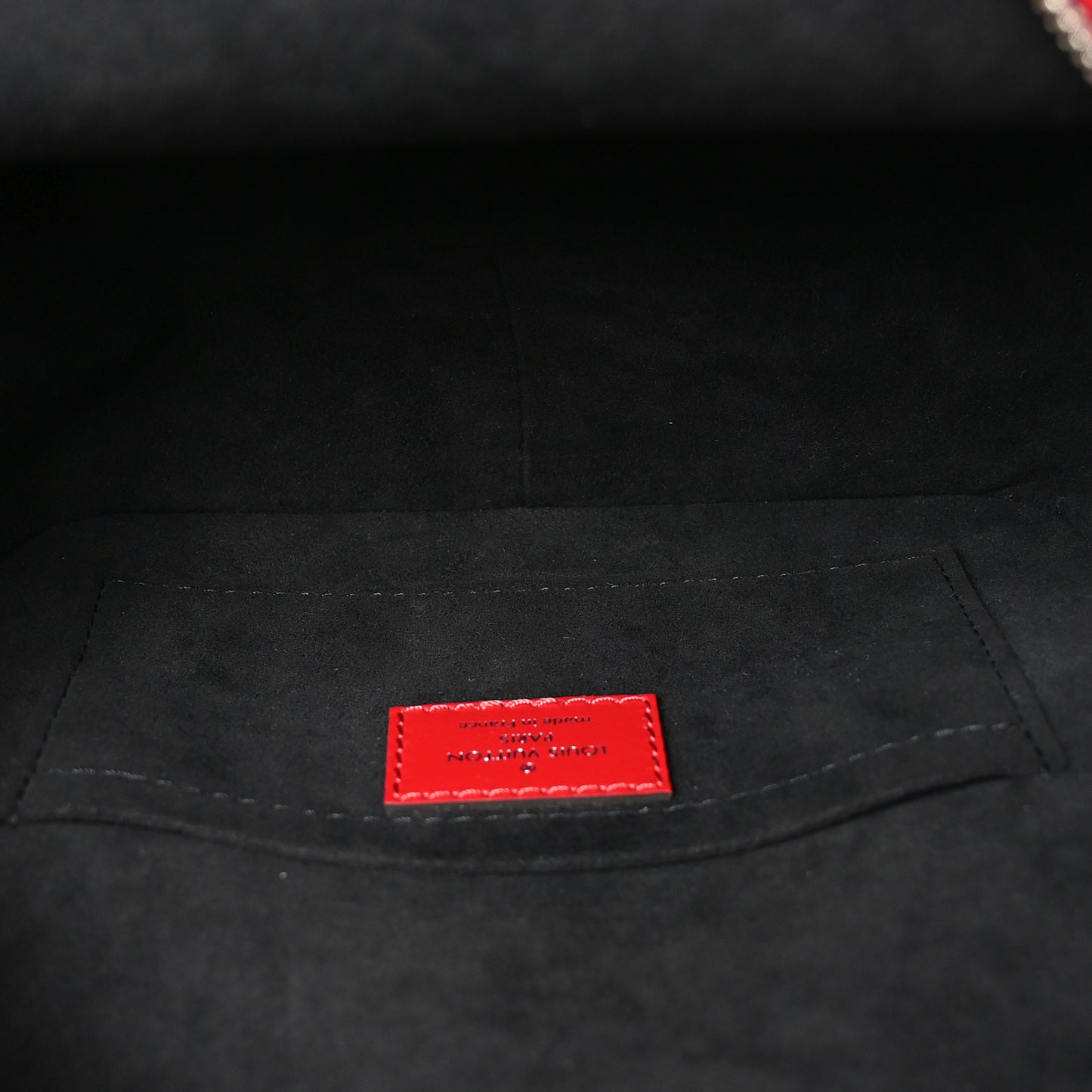 Taurillon Neo Square Bag Rouge