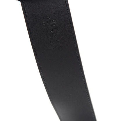 Gucci Textured Calfskin Double G 40mm Belt 115 46 Black 5 of 9
