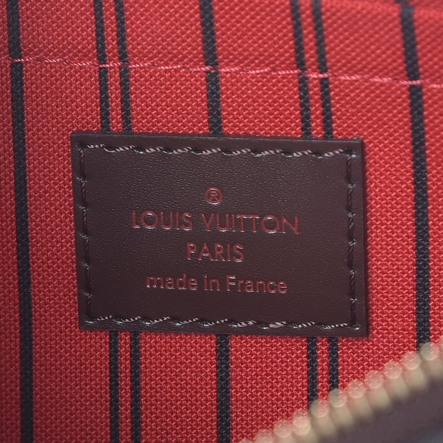 Damier Ebene Neverfull MM GM Pochette