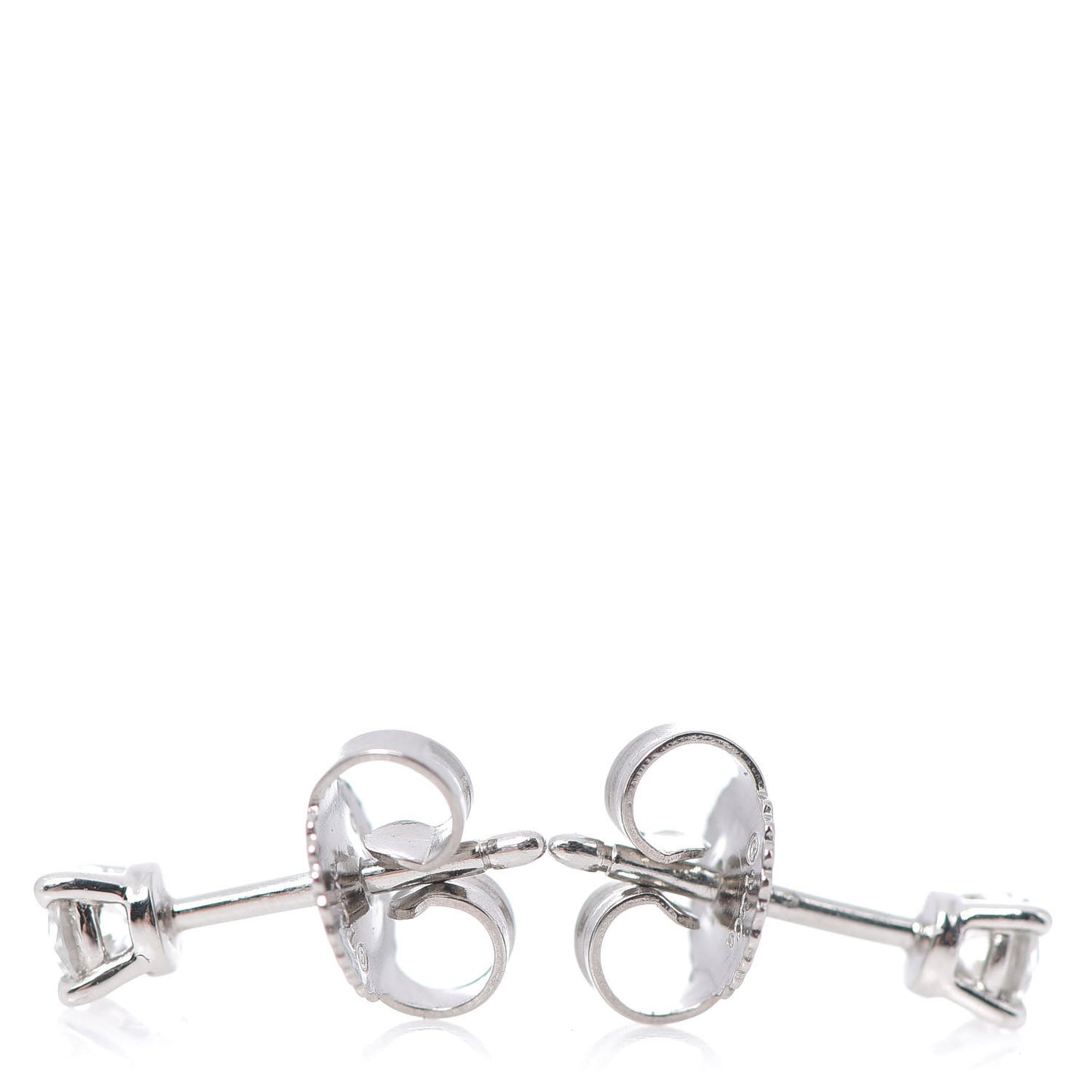 Platinum Diamond .24ctw Solitaire Earrings