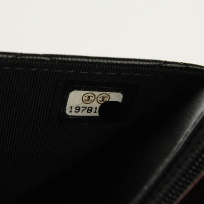 Chanel Lambskin Quilted Wallet On Chain WOC Black 8 of 9