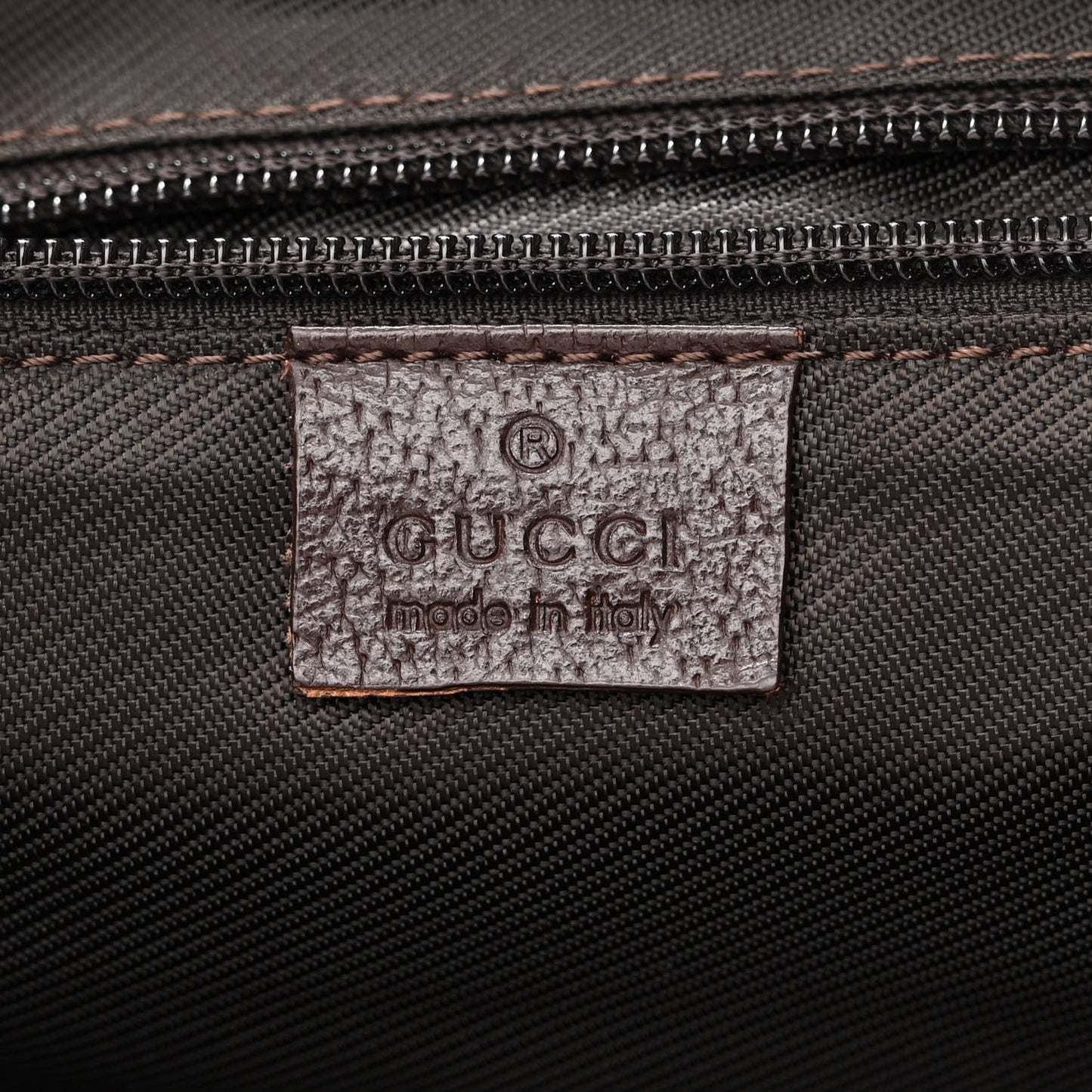 Monogram Backpack Dark Brown