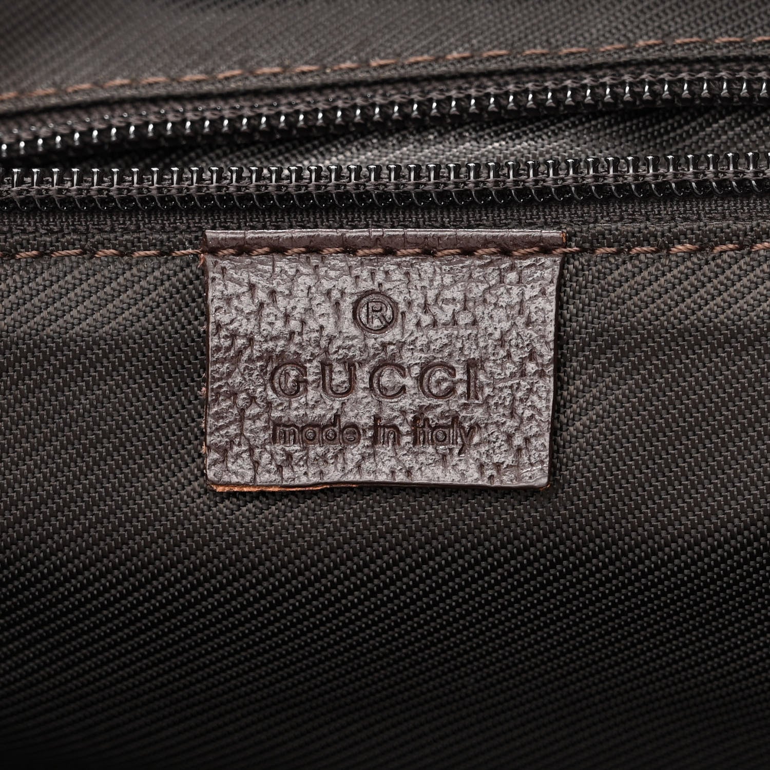 Gucci Monogram Backpack Dark Brown 6 of 11