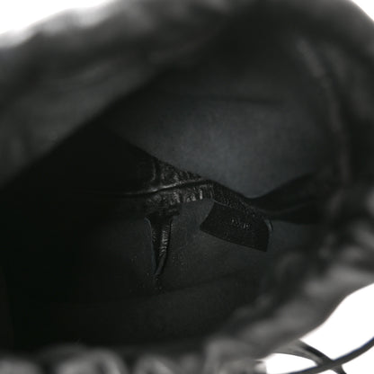 Loewe Calfskin Interlaced Pocket Bag Black 5 of 9