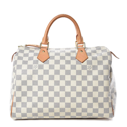 Louis Vuitton Damier Azur Speedy 30 1 of 12