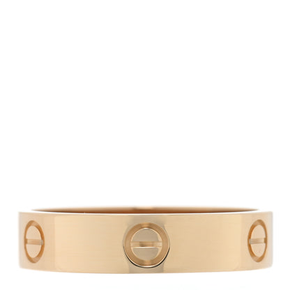Cartier 18K Yellow Gold 5.5mm LOVE Ring 68 12.25 1 of 4