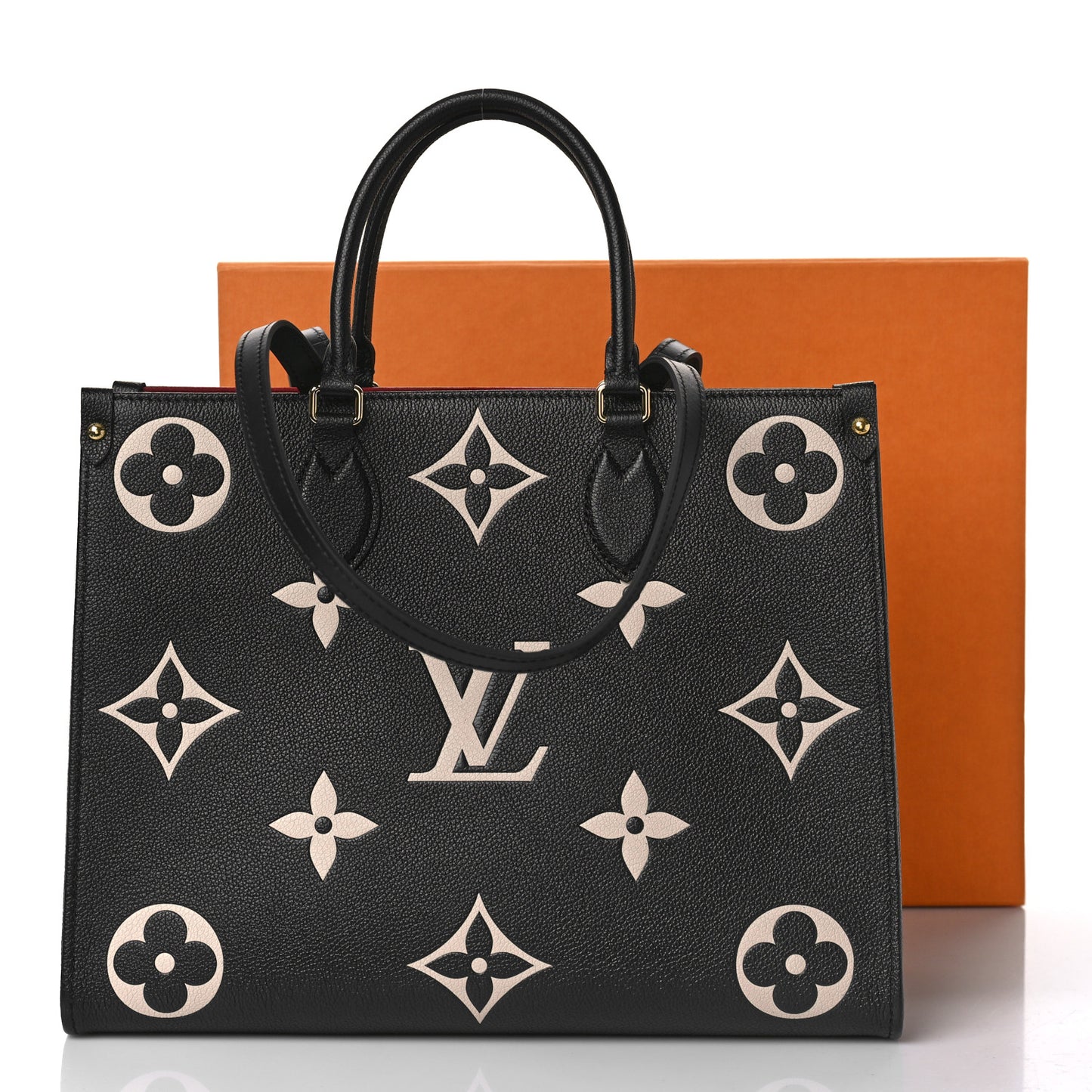 Empreinte Monogram Giant Onthego MM Black Beige