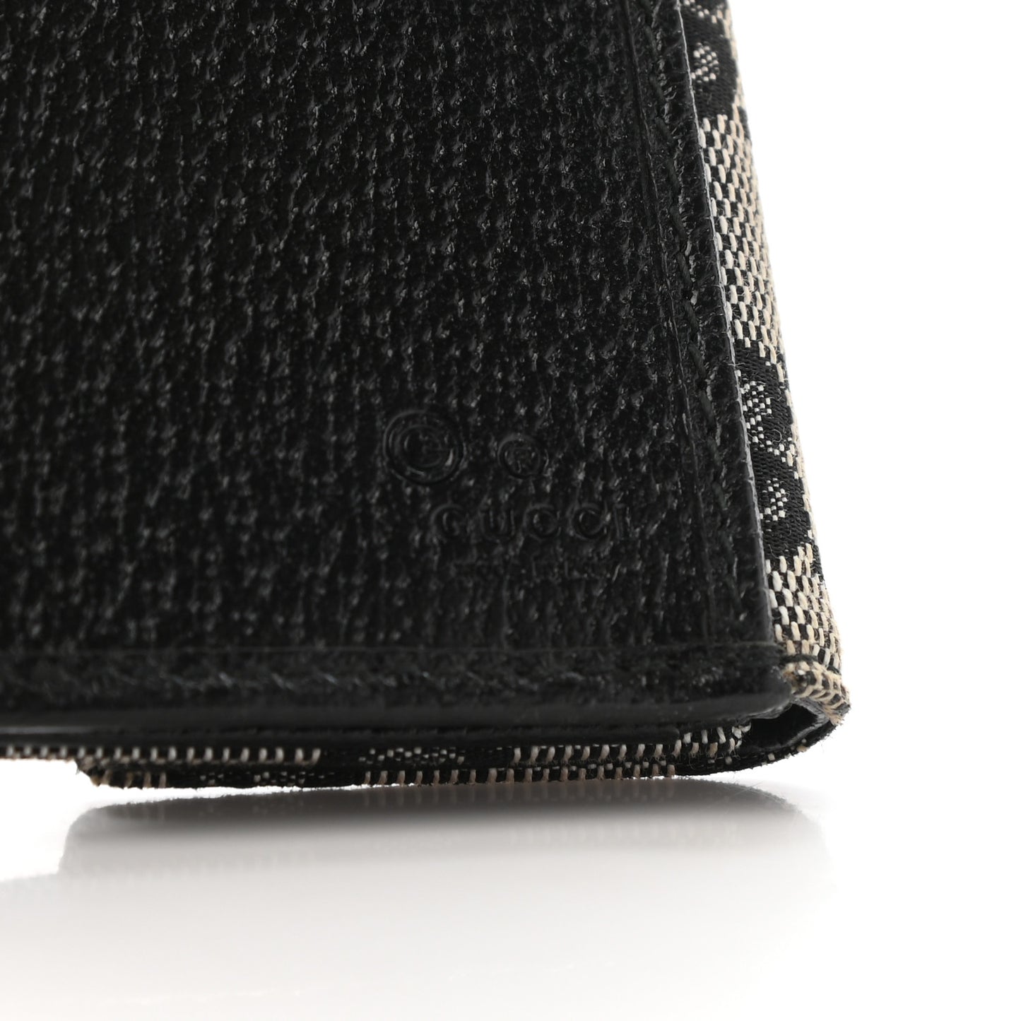 Monogram Eclipse Continental Flap Wallet Beige Blue