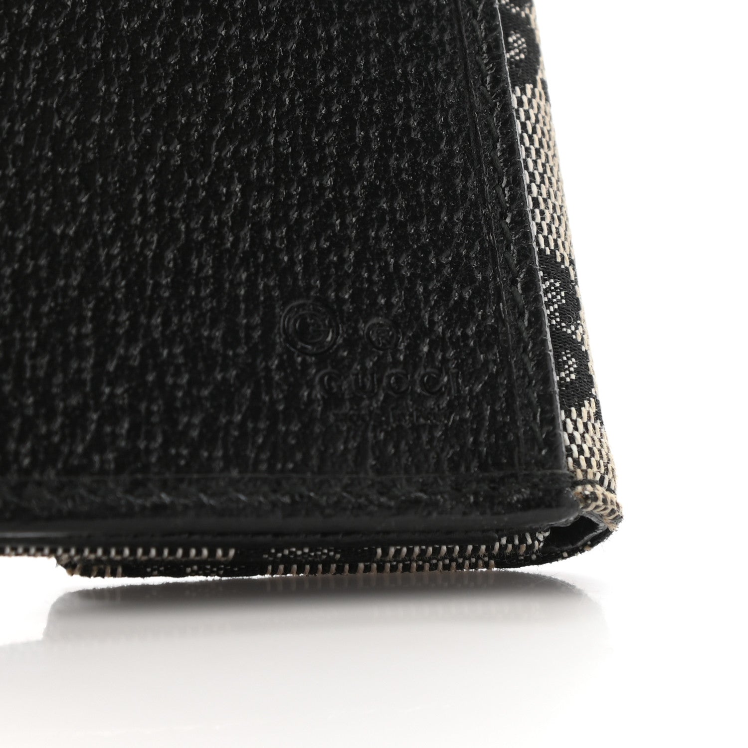 Gucci Monogram Eclipse Continental Flap Wallet Beige Blue 6 of 9