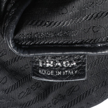 Prada Vitello Daino Tote Nero Black 10 of 11