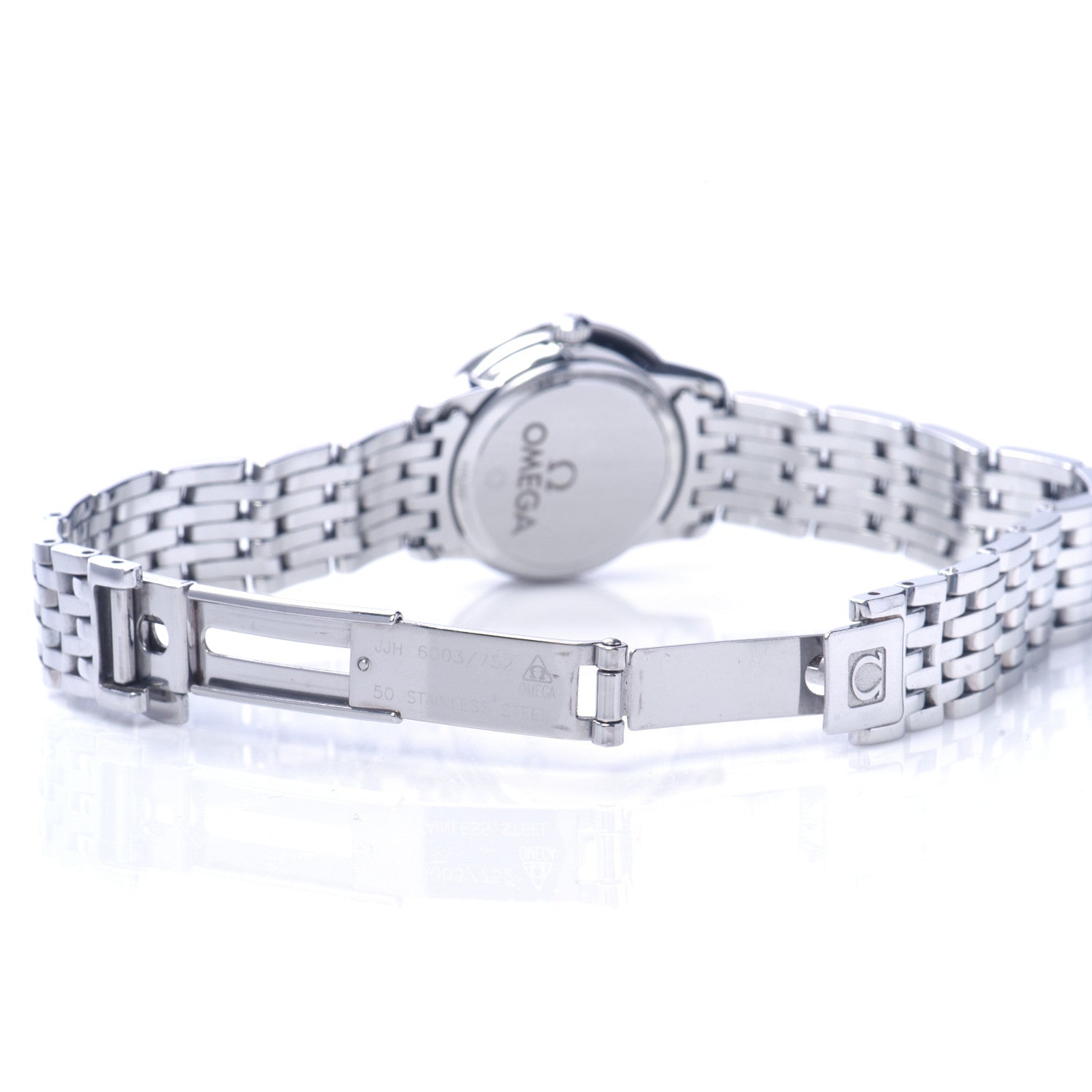 Omega Stainless Steel Mother of Pearl 24mm De Ville Prestige Quartz Watch 424.10.24.60.05.001 5 of 7