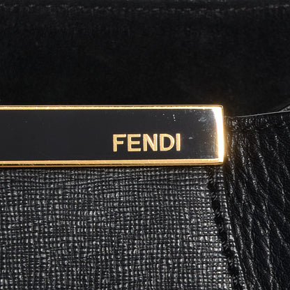 Fendi Vitello Elite Large 2Jours Tote Black 5 of 13