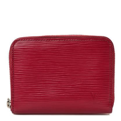 Louis Vuitton Epi Zippy Coin Purse Rubis 1 of 9