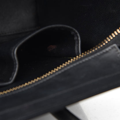 Celine Smooth Calfskin Micro Luggage Black 9 of 10