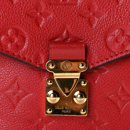 Louis Vuitton Empreinte Pochette Metis Scarlet 8 of 10