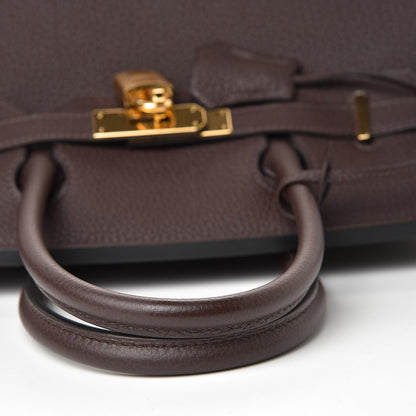 Hermes Togo Birkin 30 Chocolate 36 of 44