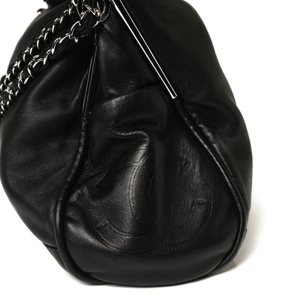 Chanel Lambskin Ultimate Soft Hobo Black 12 of 16