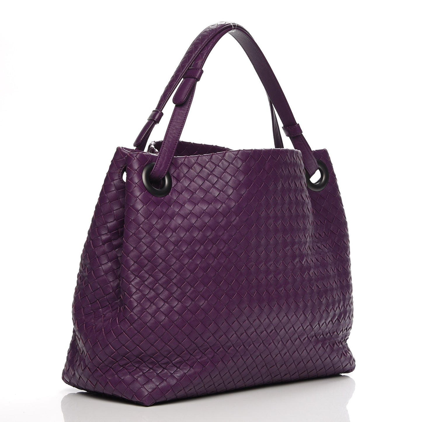 Nappa Intrecciato Medium Garda Bag Monalisa