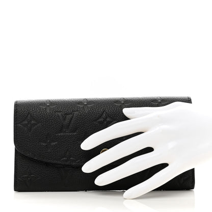 Louis Vuitton Empreinte Emilie Wallet Black Dune 4 of 7