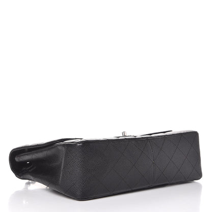 Chanel Caviar Quilted Jumbo Single Flap Black 4 of 11