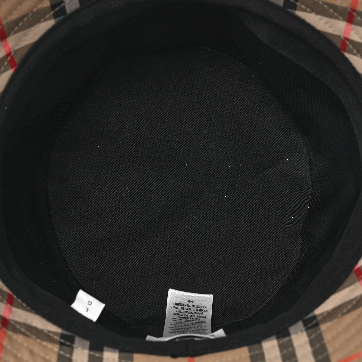 Burberry Technical Cotton Vintage Check Bucket Hat L Archive Beige 7 of 10