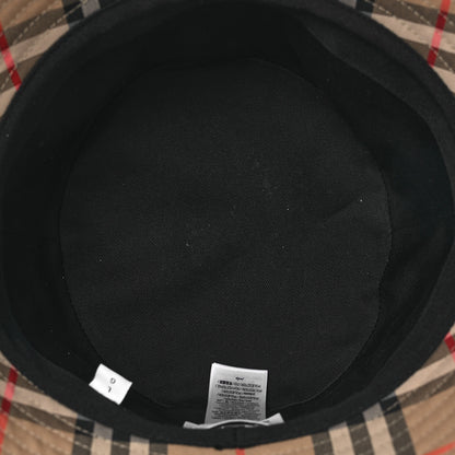 Burberry Technical Cotton Vintage Check Bucket Hat L Archive Beige 7 of 10
