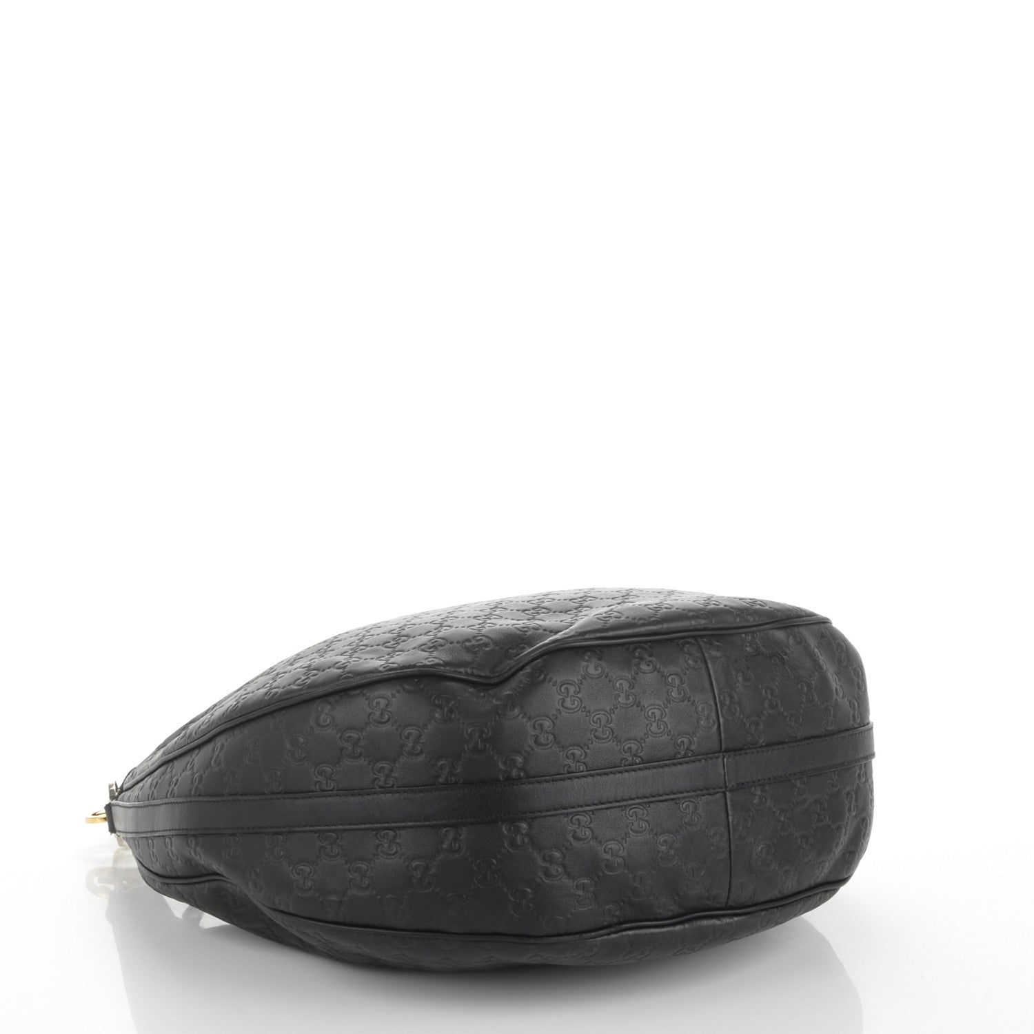 Gucci Guccissima Large GG Twins Hobo Black 4 of 7